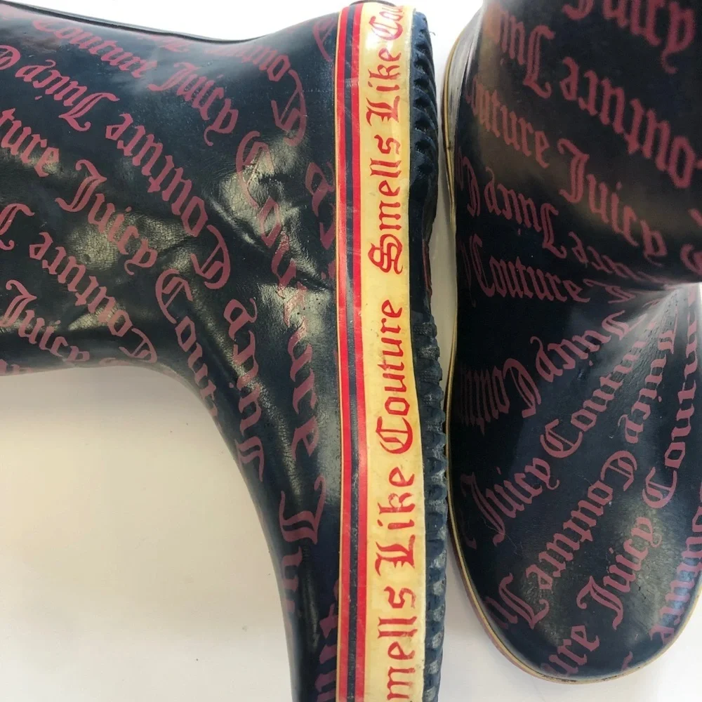 Juicy Couture Kids Rainboots Size 4